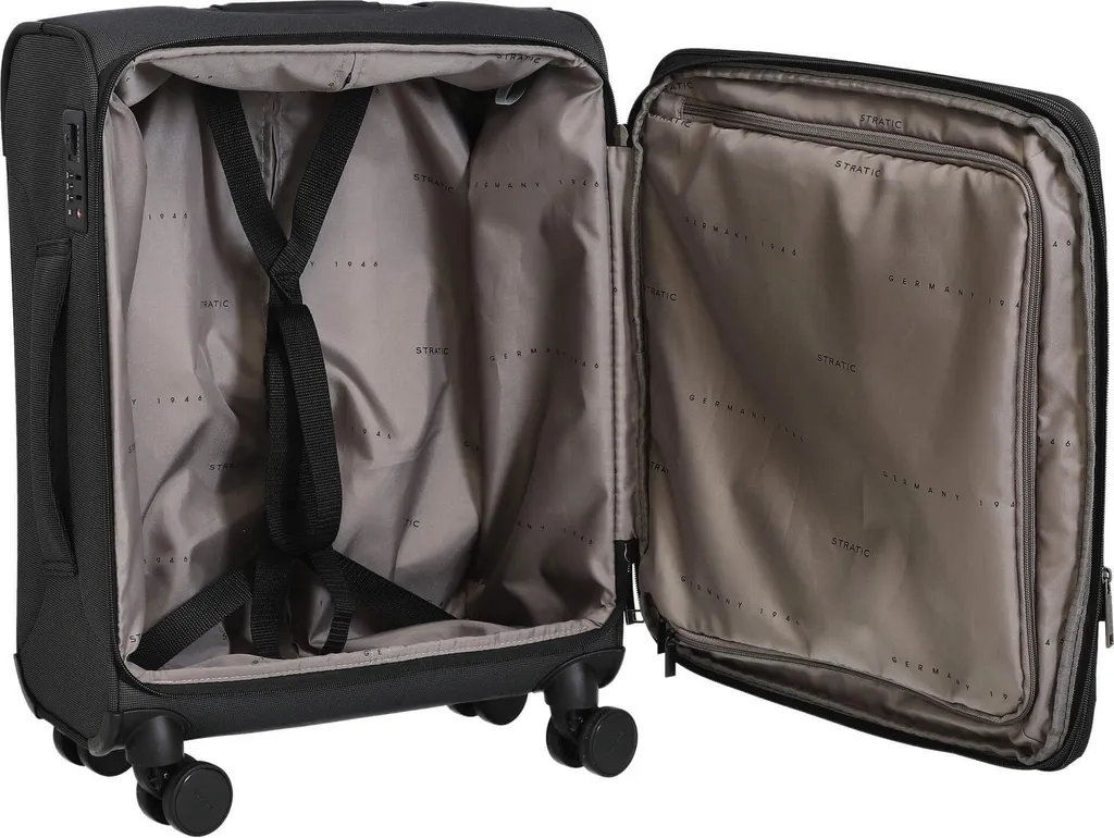 Valise cabine Stratic Bendigo Light Plus 54 cm à 4 roulettes multidirectionnelles - 19