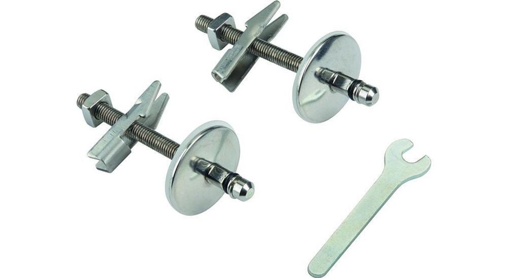 Grohe Befestigungssatz 49120 für WC Sitz und Deckel Essence