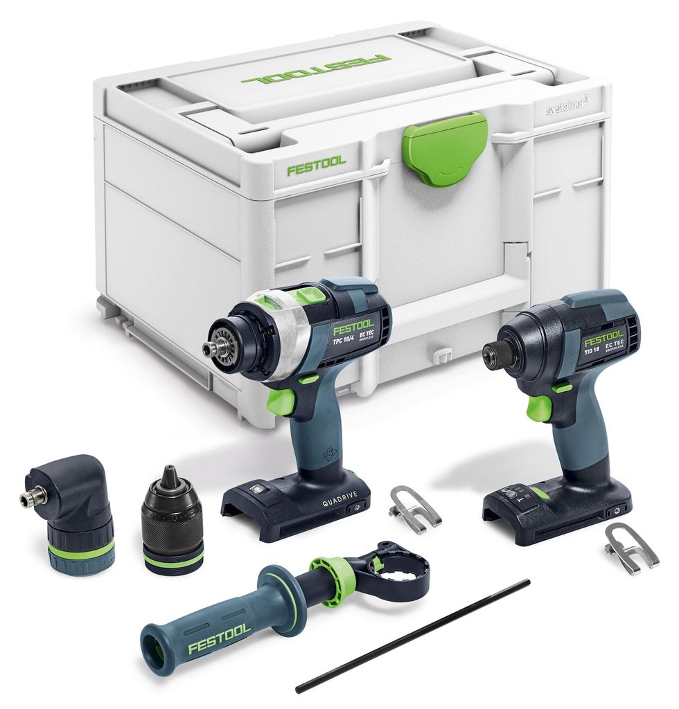 Kit de visseuses et perceuses Festool TID 18 Kit de base Image du produit 