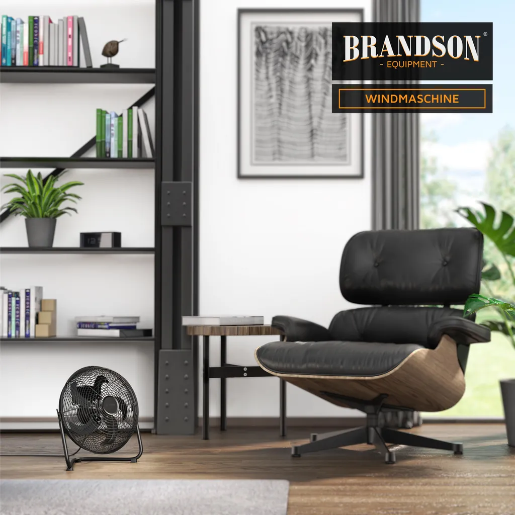 Ventilateur sur pied inclinaison continue Débit d'air élevé 55W