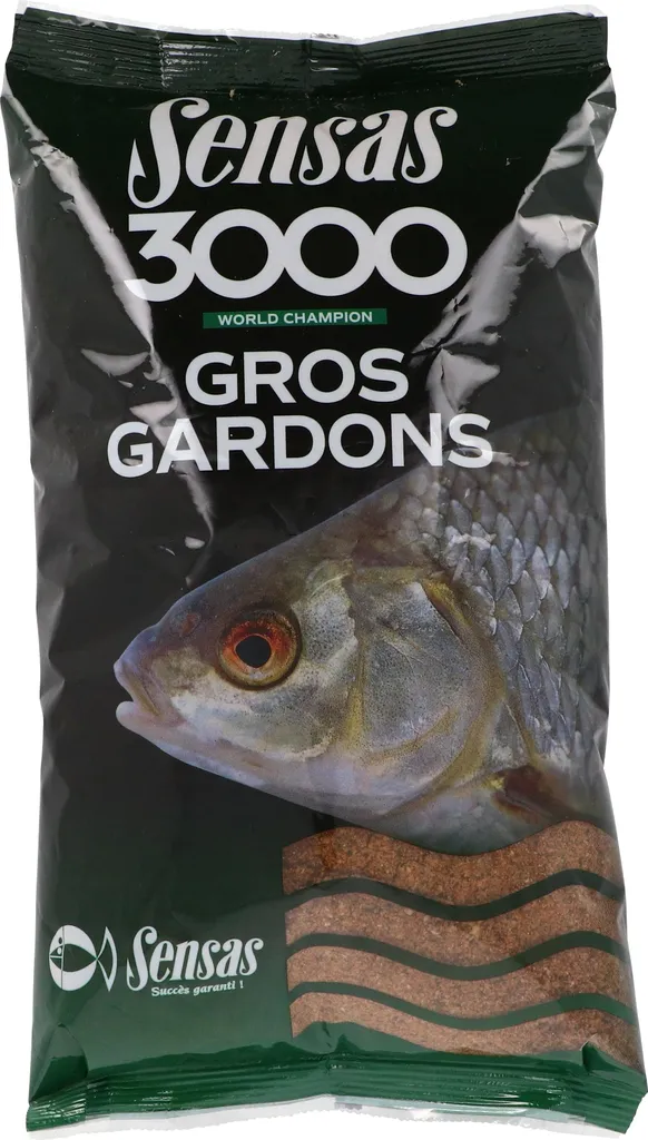 Amorce Sensas Feed 3000 Gros Gardons 1kg idéale pour Pêche au Feeder