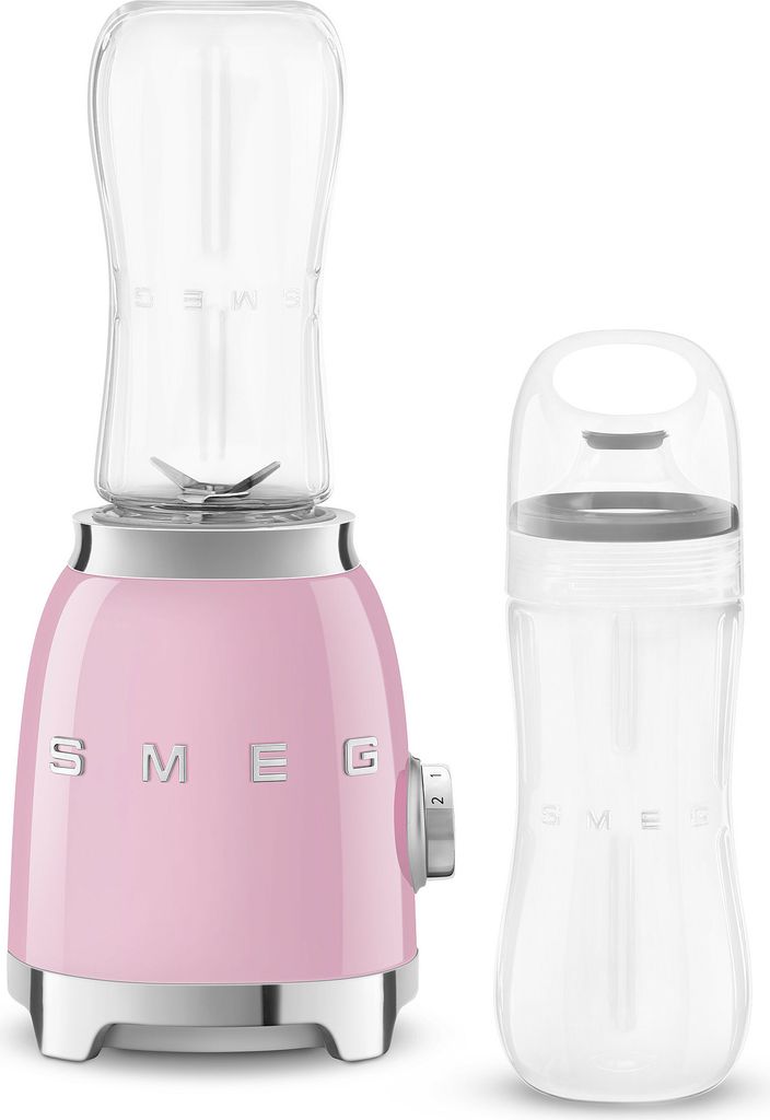 Smeg PBF01PKEU, Blender stołowy, 0,6 l, 1 m, 300 W, Różowy Zdjęcie produktu 