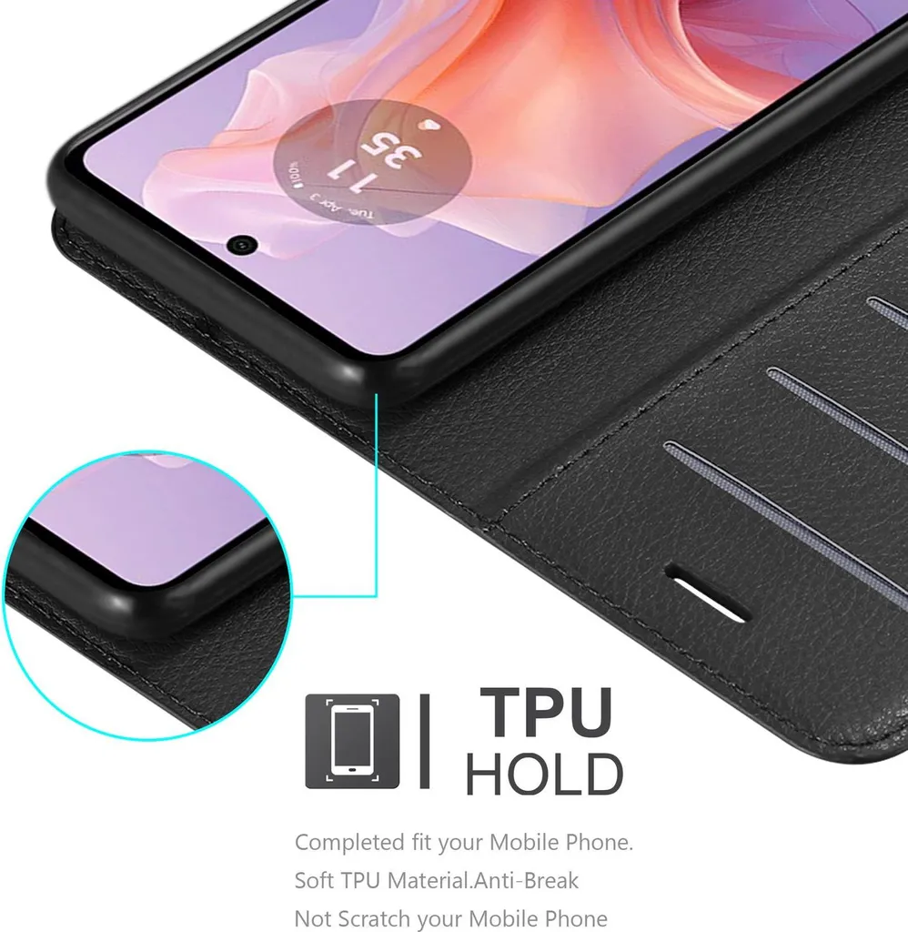 CADORABO - Custodia Compatibile Con Samsung Galaxy S10 Plus In Rosso Carminio - Coperchio