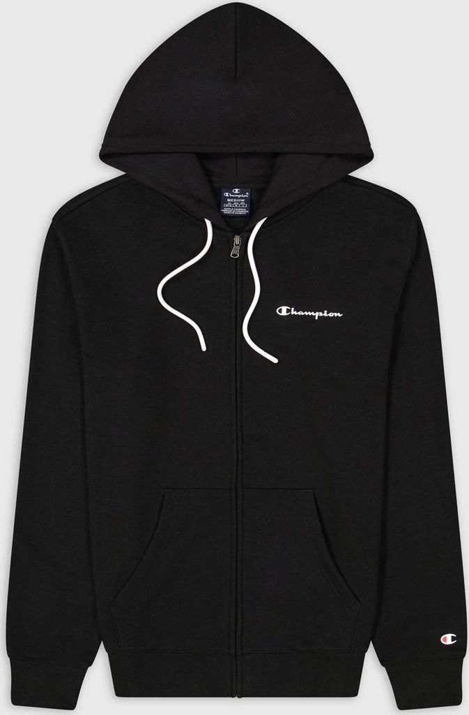Champion Jacke Hoodie aus Baumwollmischung-French Terry und Logo-Schriftzug