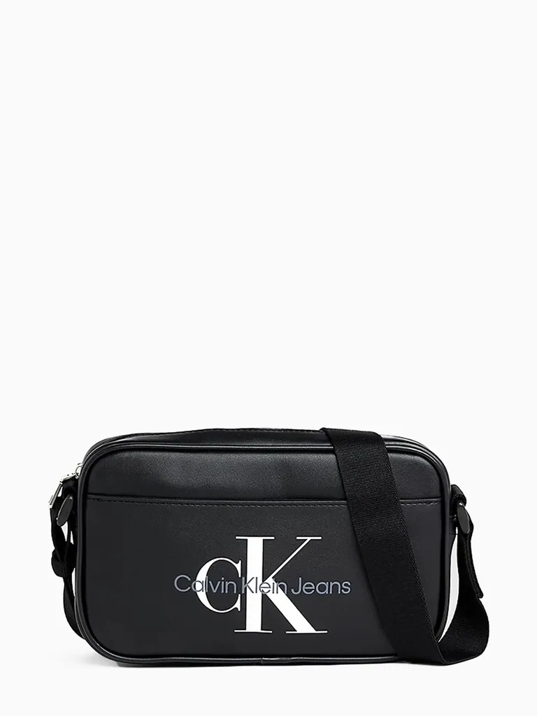 Calvin Klein Pocket Bag Uomo - Borsello Nero Regolabile Originale