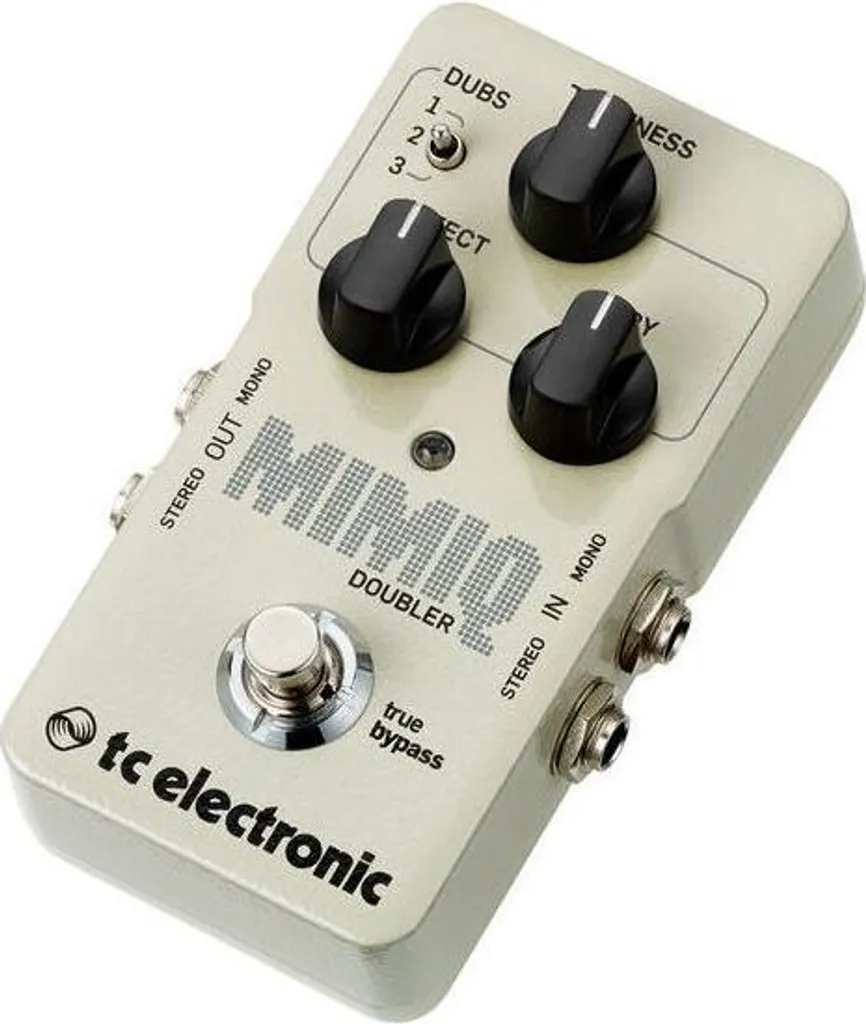 Pédale effet doubleur guitare TC Electronic Mimiq Doubler stéréo
