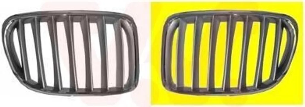 Réparer la Calandre BMW X1 E84 avec la Grille Gauche Argent VAN WEZEL 0678513