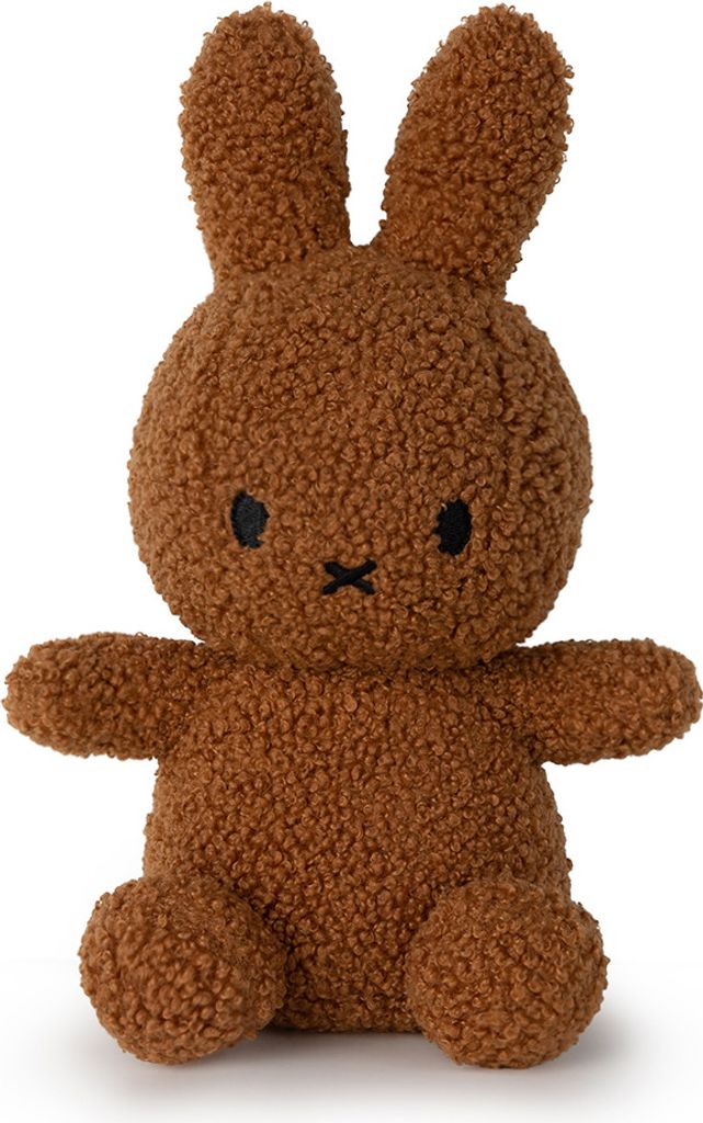 Nijntje & Miffy Kuscheltier Bon Ton Toys sitzend braun / cinnamnon Teddy recycelt 23 cm