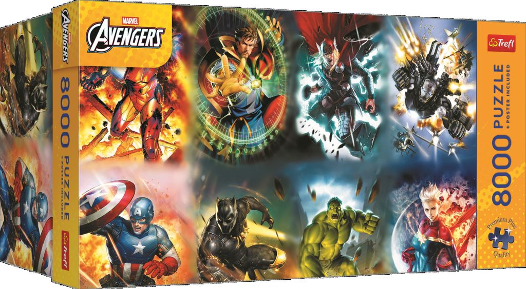 Trefl, Avengers, 8000 Teile Puzzle Produktbild 