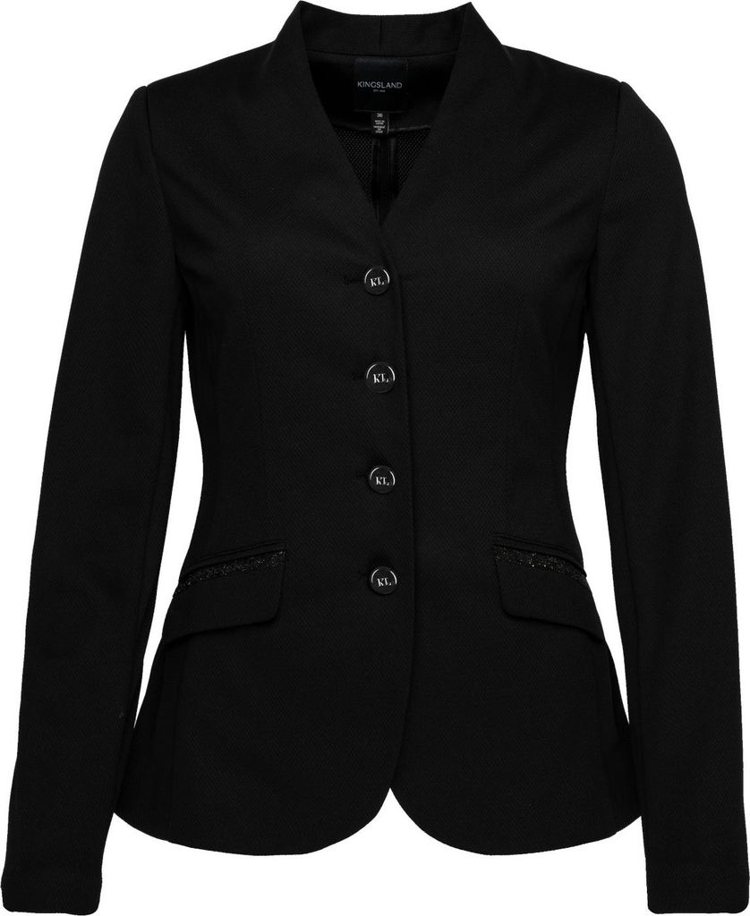 Kingsland Turnierjacket Damen KLJanine Mesh Summer Update 2024 Sakko Black 36