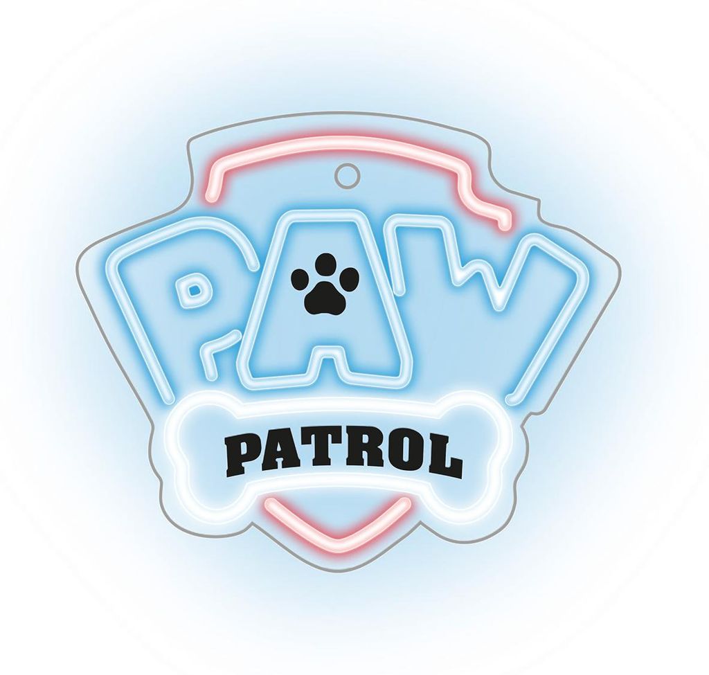 Paw Patrol Lumière néon LED sur plexiglas Décoration Image du produit 