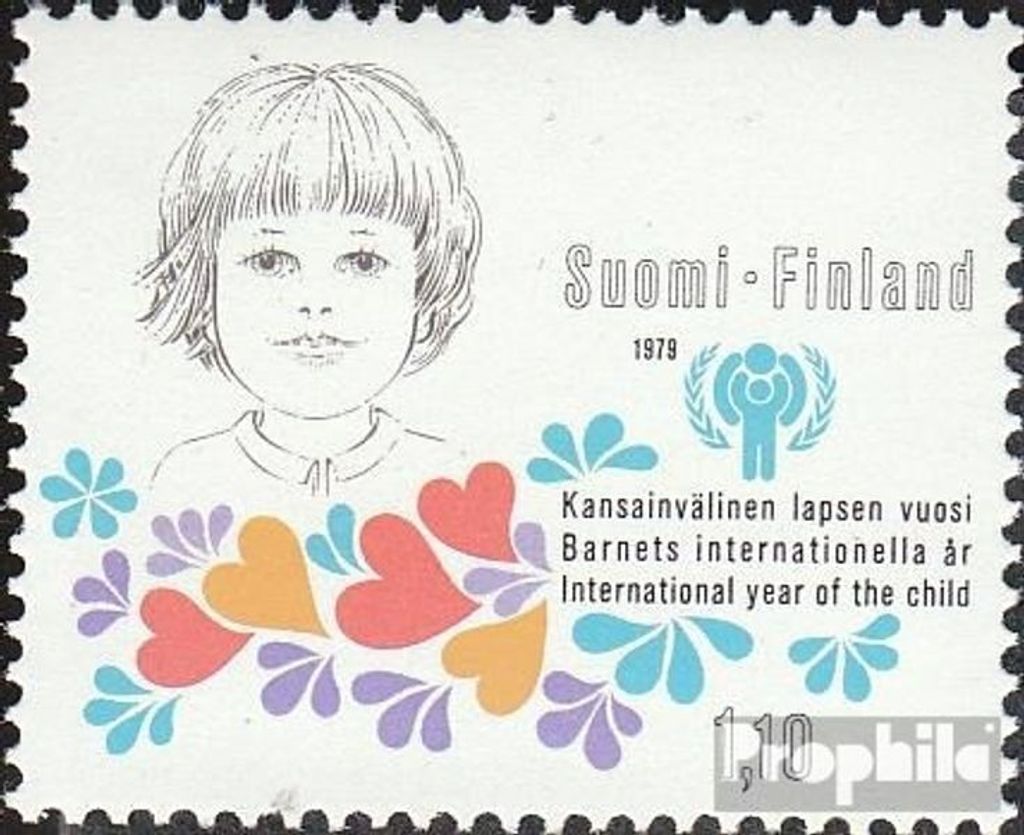 Briefmarken Finnland 1979 Mi 836 (kompl.Ausg.) postfrisch Jahr des Kindes