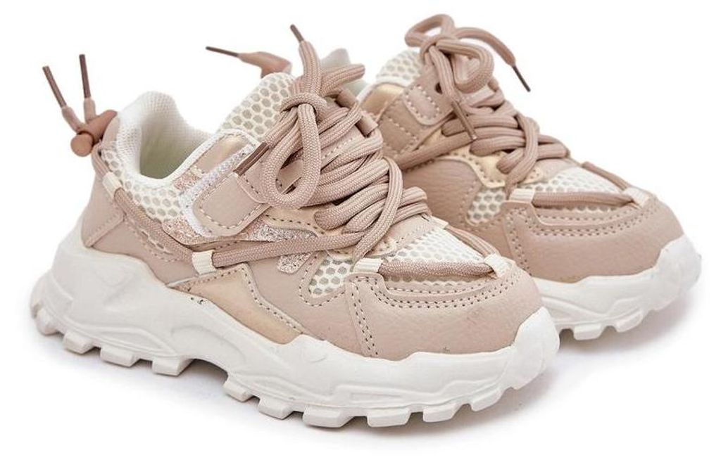 Sportliche Schuhe Sneakers Kinder beige Tilvianea 30