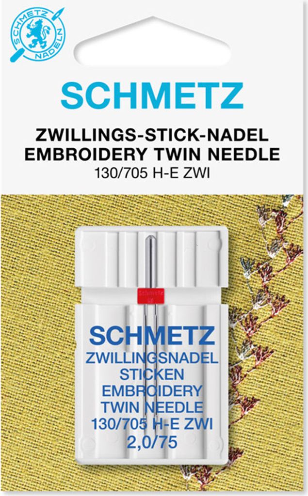 Jehly vyšívací 130/705 H-E ZWI NE 2,0 SMS 75 EMBROIDERY Obrázek produktu 