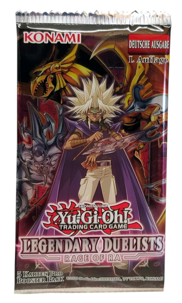 Yu-Gi-Oh! Legendary Duelists 'Rage of Ra' Booster Pack Produktbild 