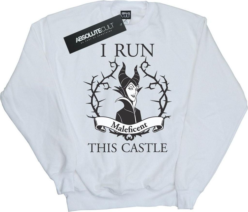 Disney - "I Run This" Sweatshirt für Damen BI12329 (XXL) (Weiß)