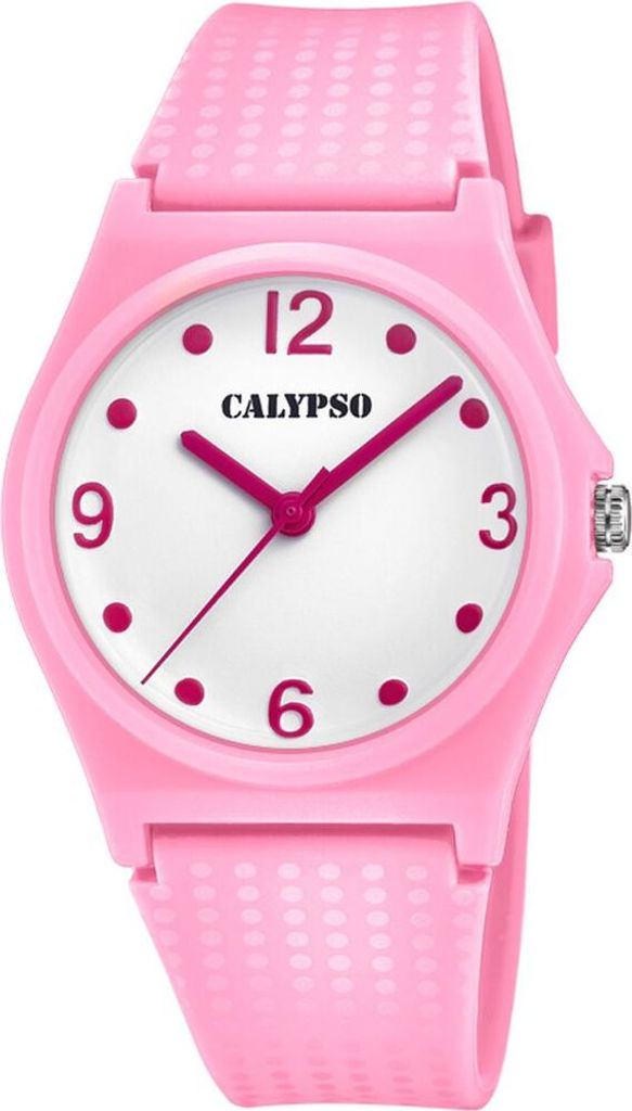 Calypso Mädchen Kinderuhr Sweet Time K5743/3 Armbanduhr rosa