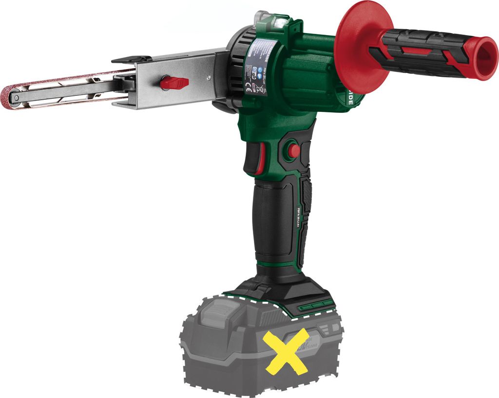 PARKSIDE® 20 V Lima a nastro a batteria »PBFA 20-Li A1«, Immagine del prodotto 