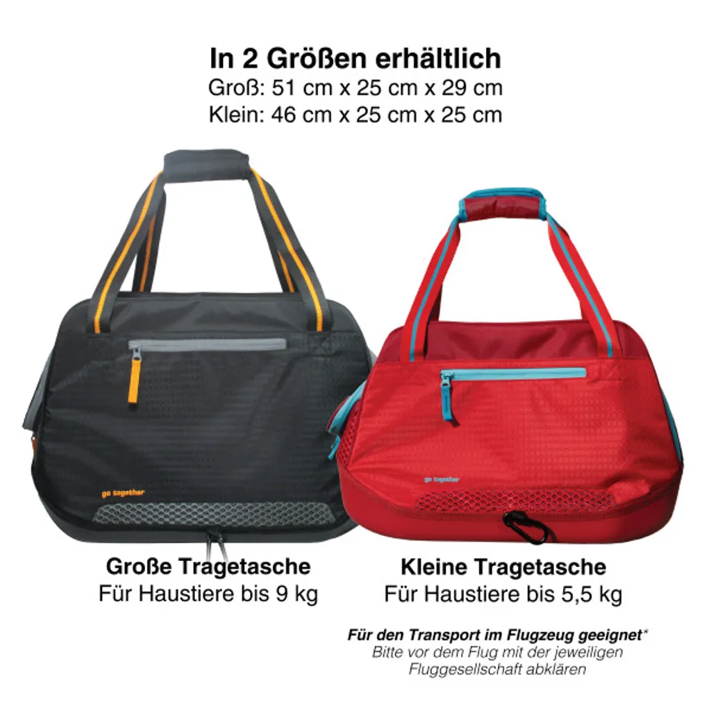 Sac de Transport Kurgo Explorer avec Fond Imperméable et Aération Taille L
