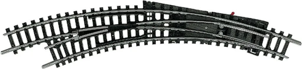 Minitrix 14956 Aiguillage courbe manuel gauche R1/R2 pour modélisme ferroviaire