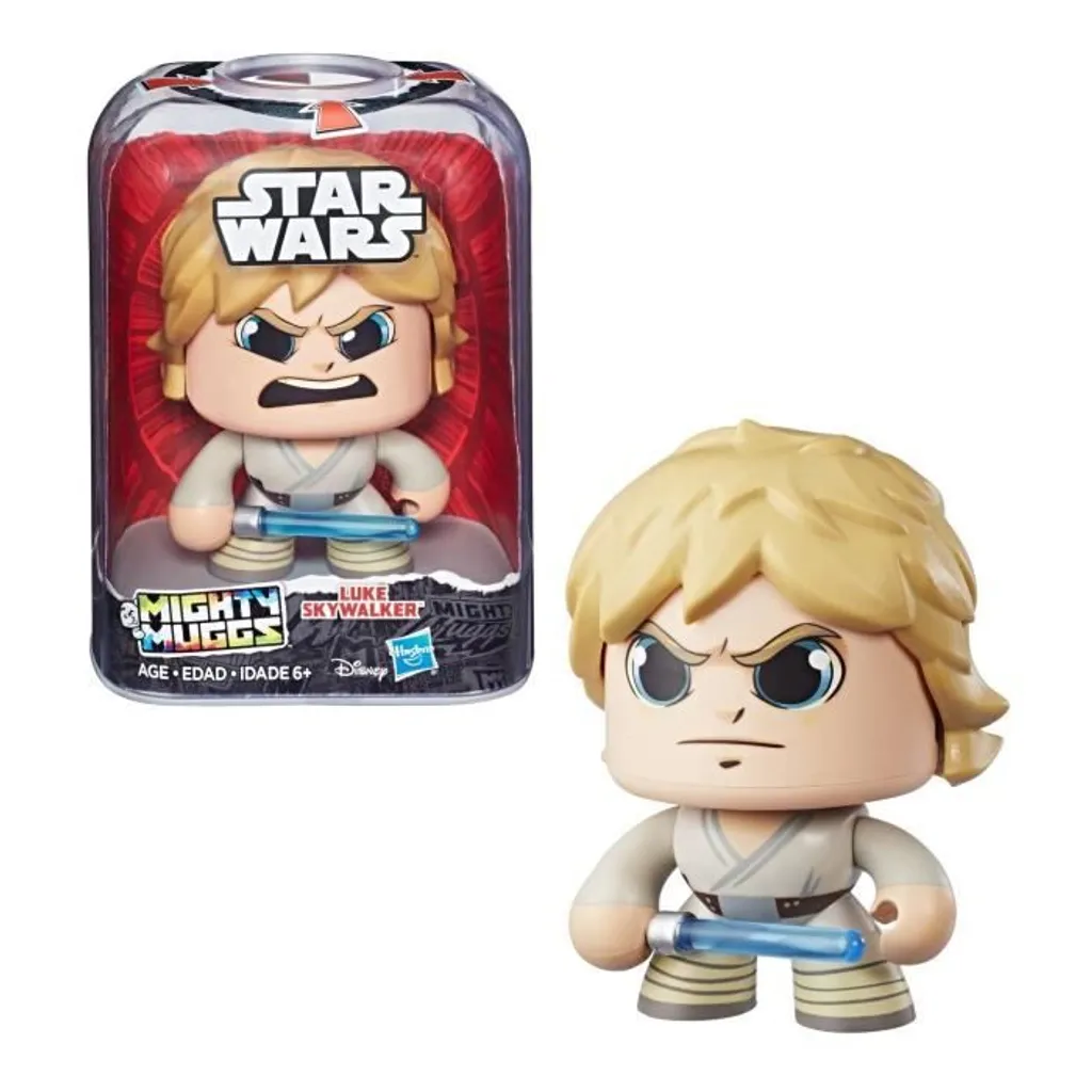 Mug Star Wars Luke Skywalker Robuste avec Figurine 15 cm Anti-Choc