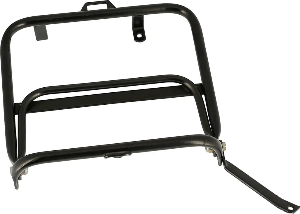 Porte-bagages latéral droit noir Simson SR50 SR80 - Fixation origine