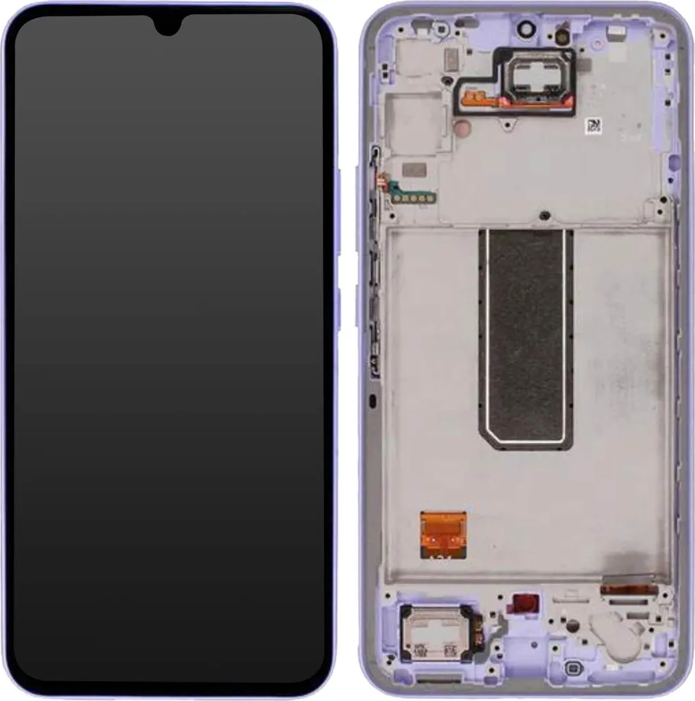 Réparer Écran Cassé Samsung A34 5G avec ce Bloc LCD d'Origine Violet
