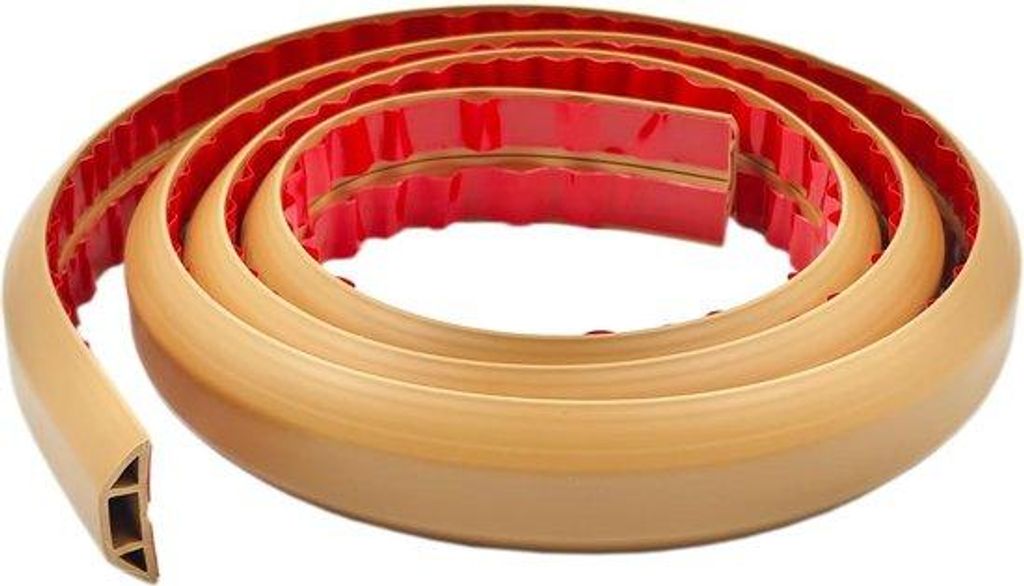 Flexibles Kabelschutzband, selbstklebend, 3m lang, für Boden