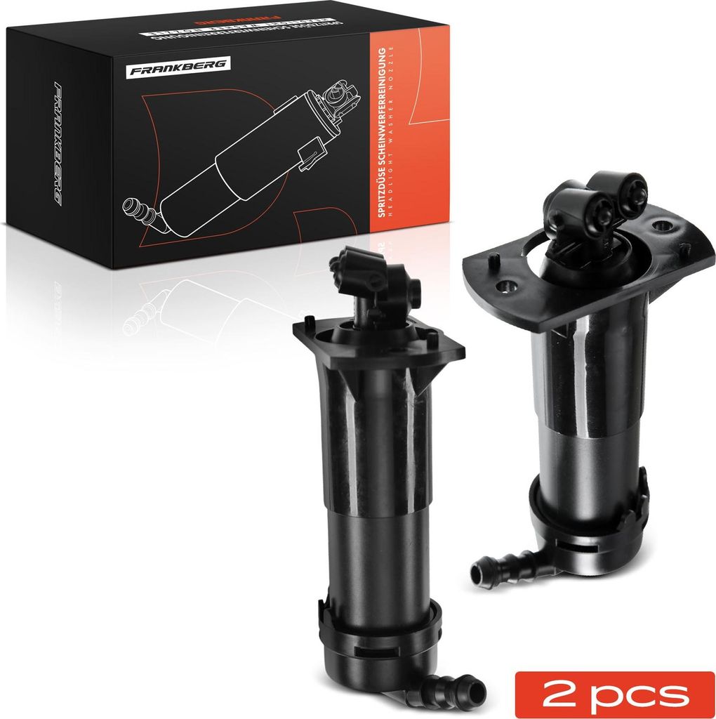 Frankberg 2x Scheinwerferreinigung Waschwasserdüse Vorne Links Rechts für Audi Q7 4LB 2007-2015