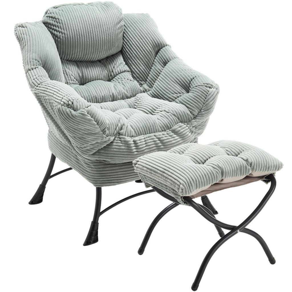 Fauteuil en flanelle, fauteuil à oreilles avec 1 Image du produit 