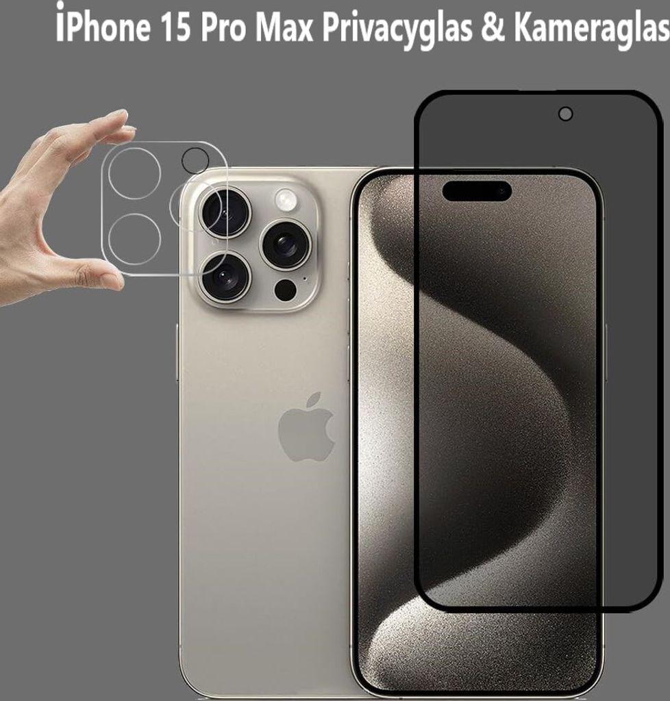 Privacy Schutzglas für iPhone 15 Pro Max | Kaufland.de