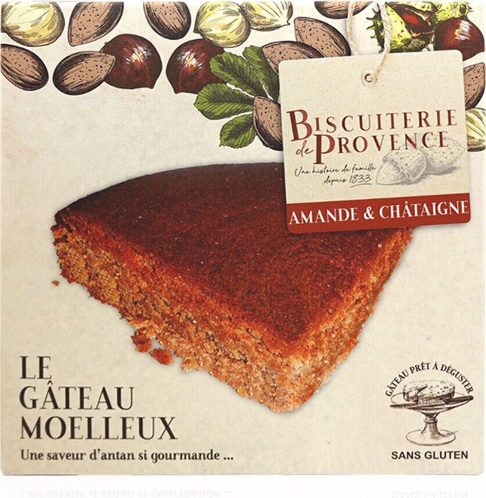 Biscuiterie de Provence Le Gâteau Moelleux - Kastanienkuchen glutenfrei