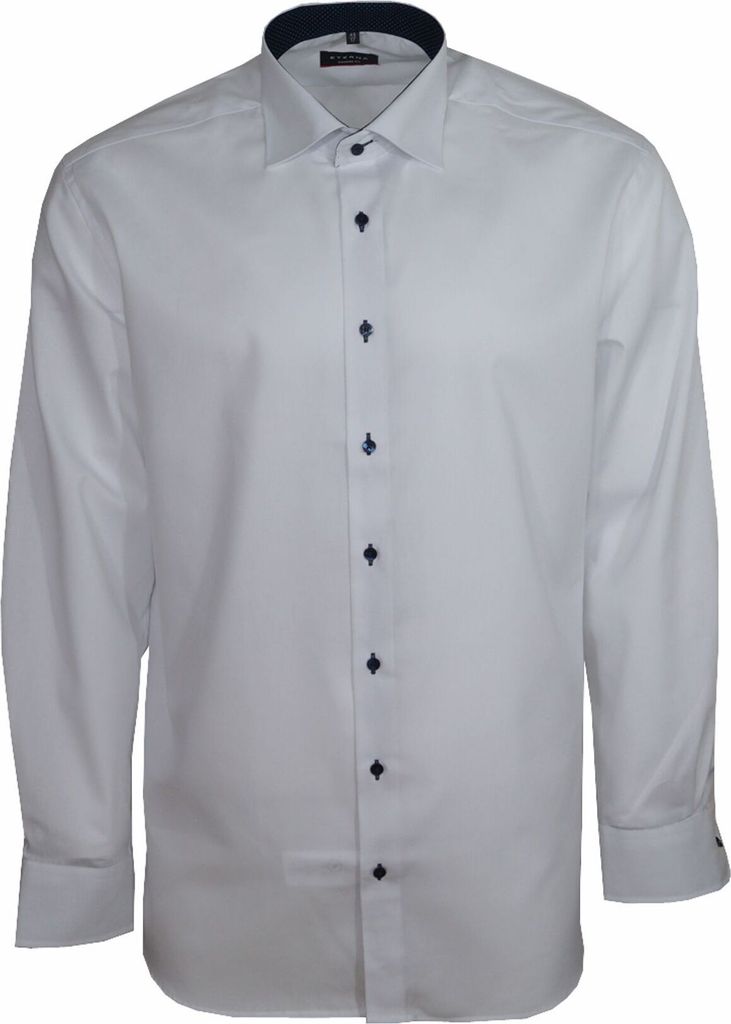 Eterna Hemd Oxford Modern Fit 1/1 Arm ÄL: Standard (65cm) 8100-00-X13K Gr. 44 weiß