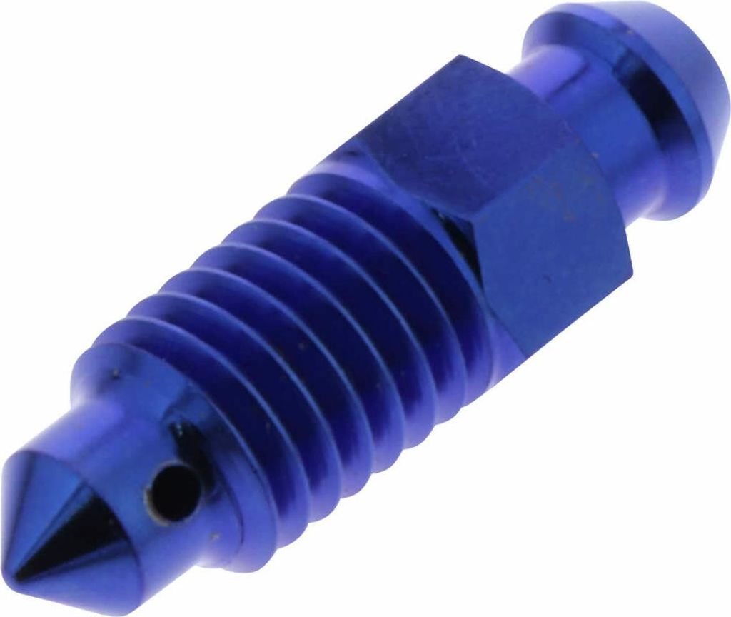 PRO-BOLT M8x1,25mm blauer Titan-Bremsentlüftungsschraube