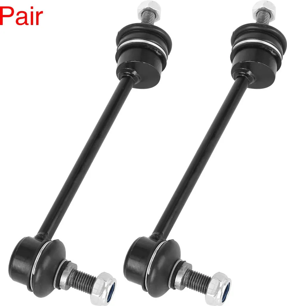 Paire de biellettes de barre stabilisatrice avant noires pour châssis