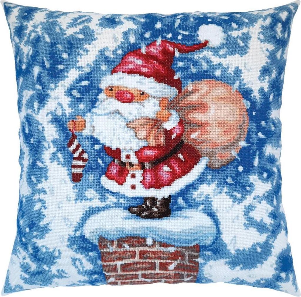 RTO Kreuzstichkissen Set "Gute Wintergeschichte", Zählmuster, 40x40cm