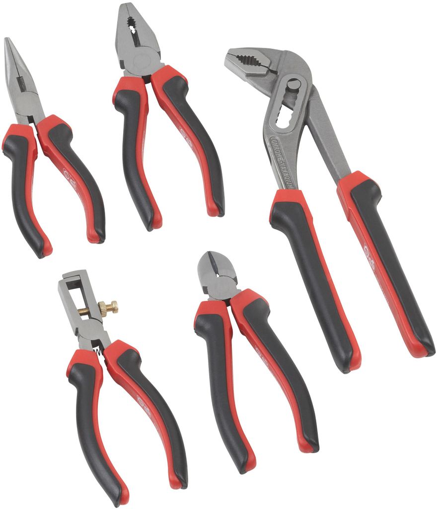 Meister Zangen Set 5 teilig Kombizange Seitenschneider Produktbild 