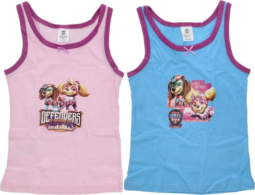 Dívčí vesta Paw Patrol, sada 2 kusů, ideální pro každodenní Obrázek produktu 