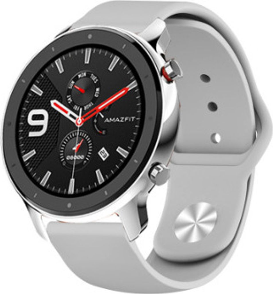 Strap-it Xiaomi Amazfit GTR Sportarmband (Grau)