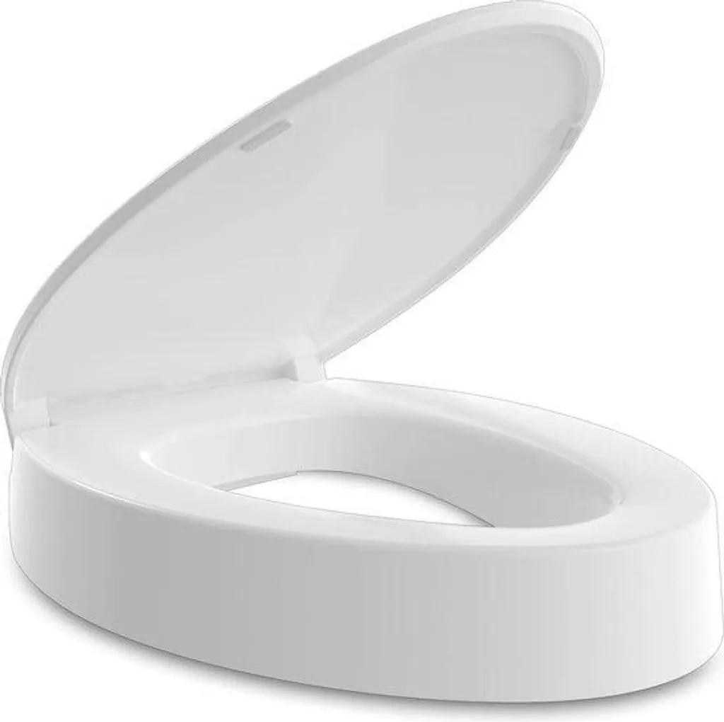 Siège WC à fermeture progressive et leviers acier rapide 47 cm