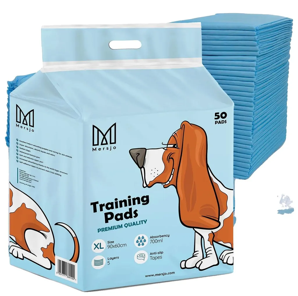 Tapis de propreté pour chiots et chiens âgés - 60x90 cm lot de 100