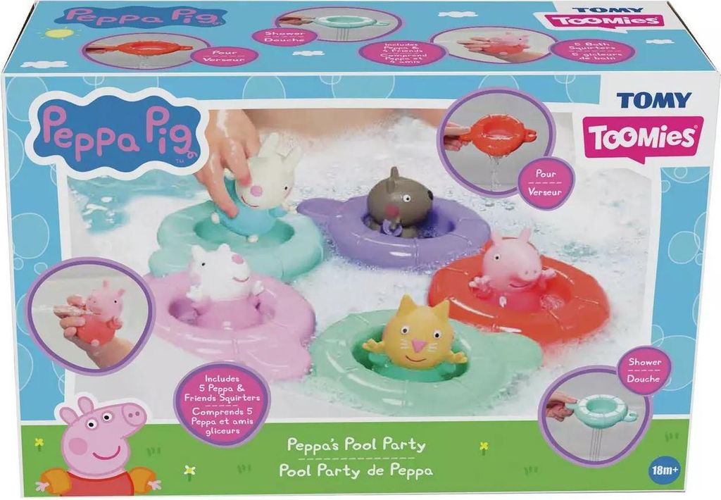 Świnka Peppa zabawka kąpielowa TOMY Zdjęcie produktu 