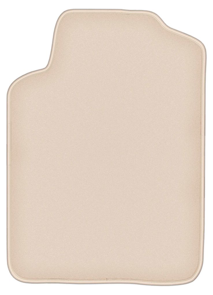 DURBAN Beige Velours-Fahrerfußmatte für Chrysler Stratus Limousine (1995-2001)