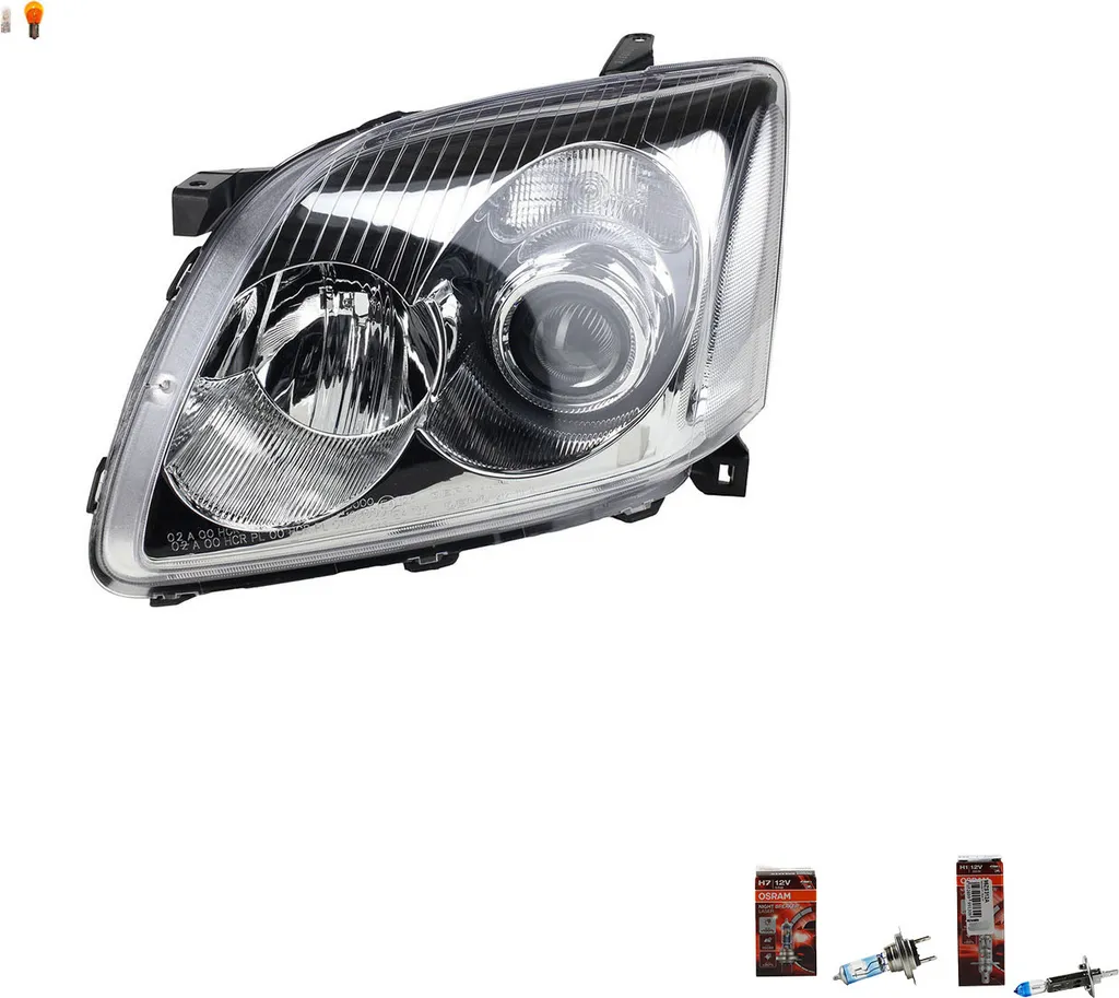 Fari Johns + Osram Night Breaker Toyota Avensis T25 Sinistro 8117005194