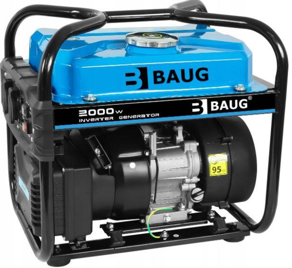 BAUG Stromerzeuger 3PS 2000W Benzin Stromaggregat Notstromaggregat Stromgenerator