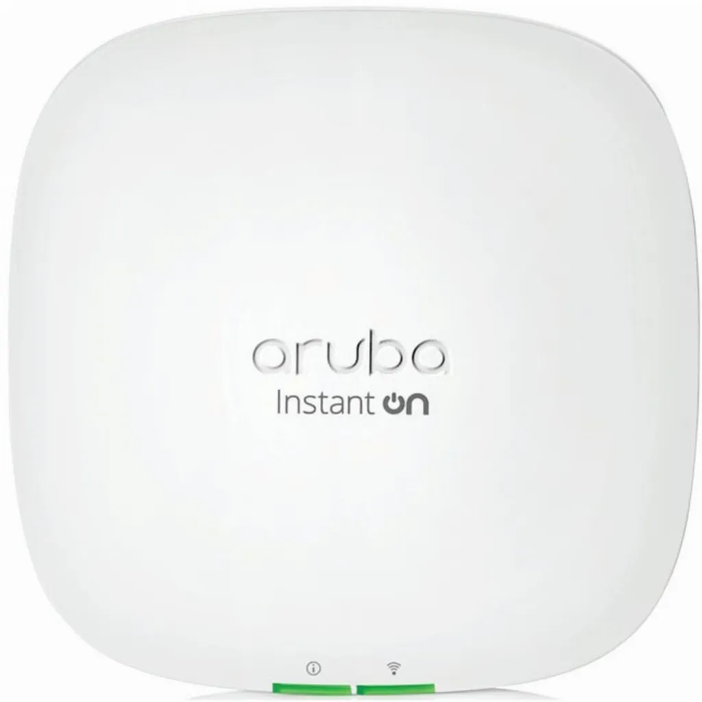 Borne Wi-Fi 6 HPE AP22 pour TPE PME avec alimentation secteur incluse