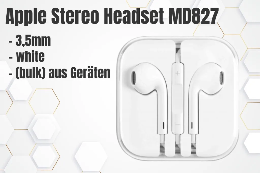 Écouteurs Apple EarPods ergonomiques avec télécommande et micro blanc - 16