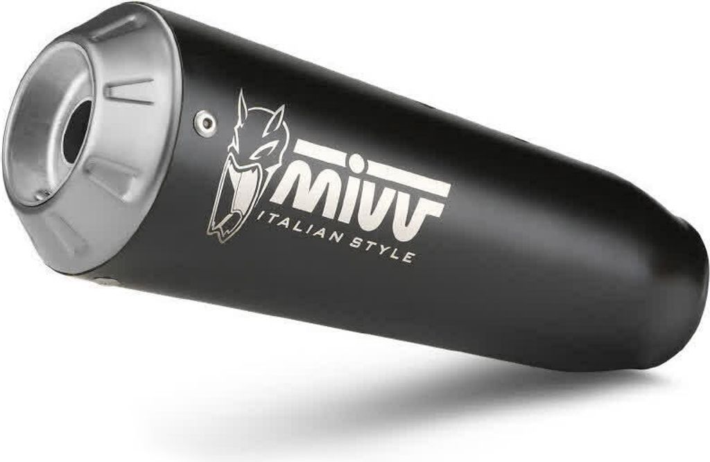 MIVV X-m1 Schwarzer Slip-On Auspuff Genehmigt für CF MOTO 700 cl-x 2025