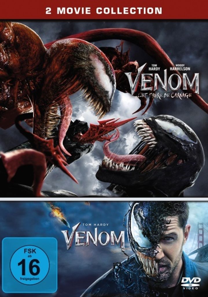 Venom / Venom: Let There Be Carnage (2 DVDs) Produktbild 