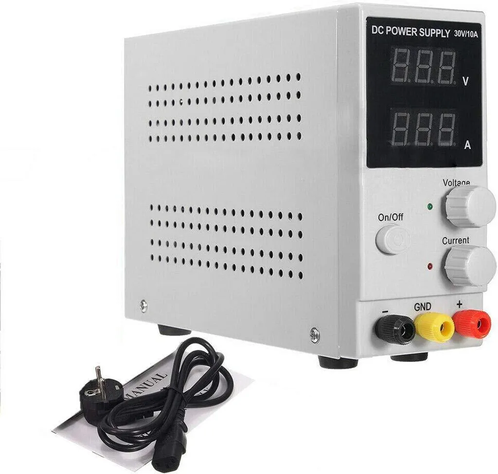 Alimentation à découpage stabilisée DC 30V 10A pour tests de maintenance